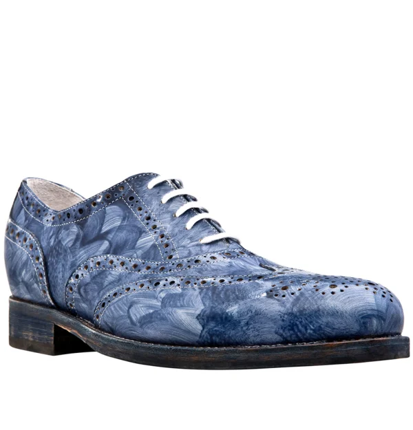 Cézanne - Elevator Dress Shoes in Hand Painted Leather from 2.4 to 3.1 inches