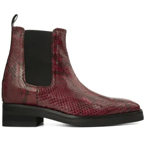 Afrin - Elevator Boots in Python Leather up to 4.3 inches