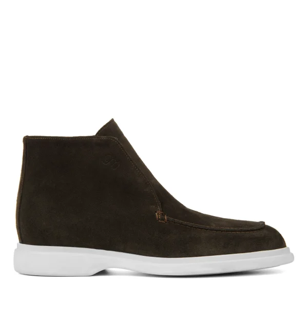 Kirkland - Elevator Ankle Boots in Suede Leather from 2.4 to 3.1 inches