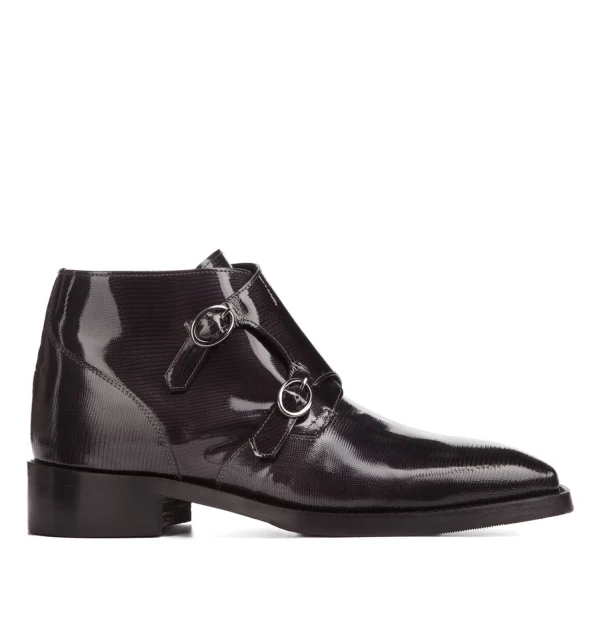 Larkhall - Elevator Ankle Boots in Leather from 2.4 to 3.1 inches