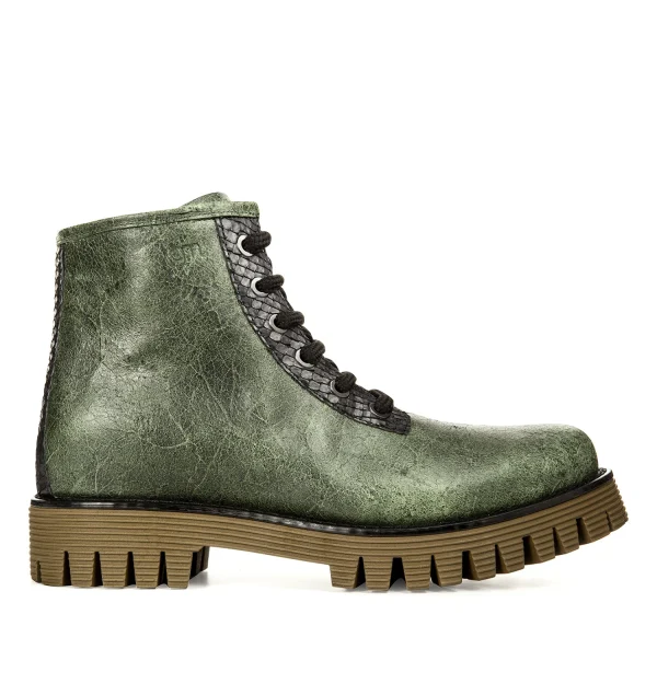Tefe - Elevator Boots in Mix of Leathers from 2.4 to 4 inches
