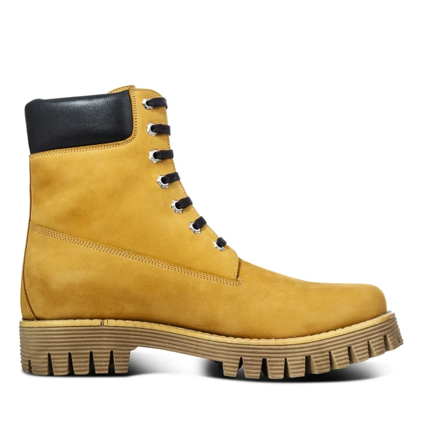 Kingston - Elevator Boots in Mix of leathers from 2.4 to 4 inches