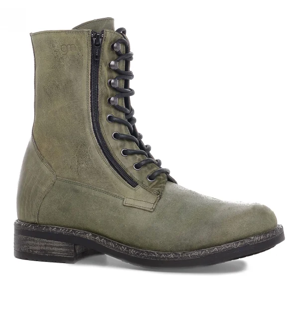 Dortmund - Elevator Boots in Cordovan Leather from 2.4 to 4 inches