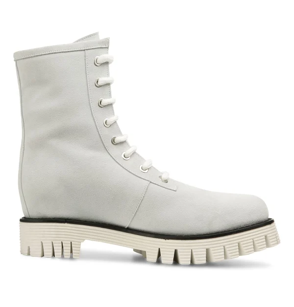 Asheville - Elevator Boots in Suede Leather from 2.4 to 3.1 inches
