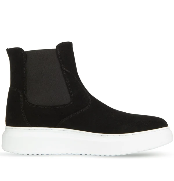 Dilon - Elevators Slip-On in Suede Leather up to 3.1 inches