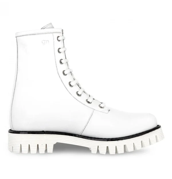 Maracaibo - Elevator Sneakers in Full Grain Leather from 2.4 to 4 inches