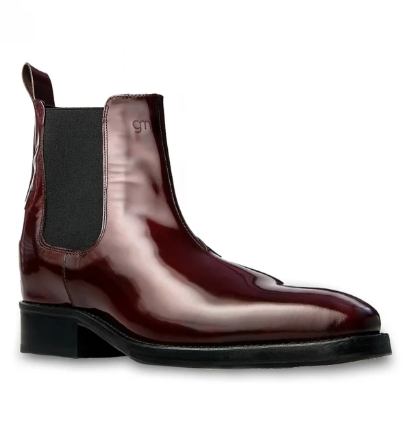 India - Elevator Boots in Full Grain Leather from 2.4 to 3.1 inches