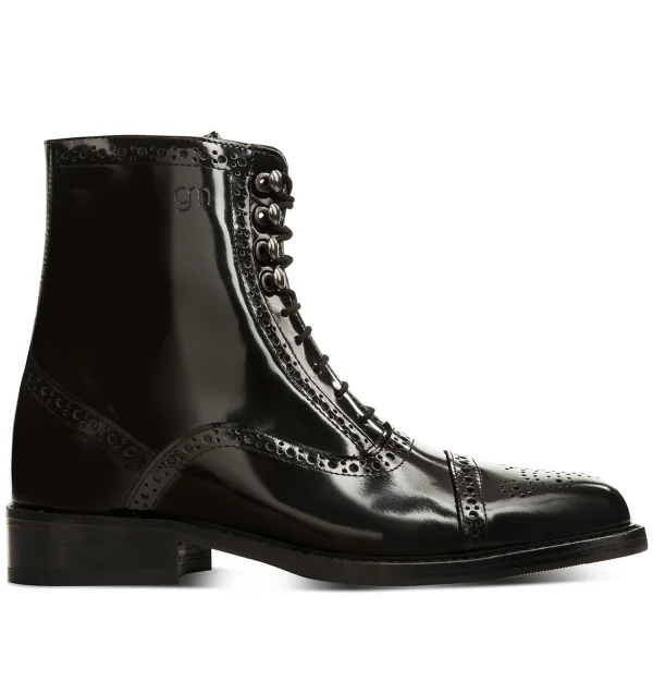 Hereford - ELEVATOR BOOTS IN FULL GRAIN LEATHER FROM 2.4 TO 4 INCHES