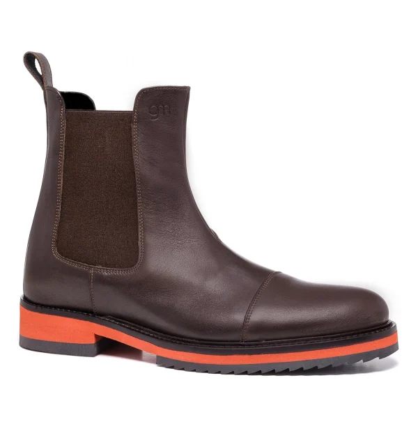 Bonn - Elevator Boots in Full Grain Leather from 2.4 to 4 inches