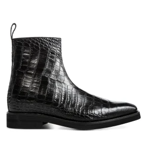 Noto - Elevator Boots in full grain Leather from 2.4 to 4 inches