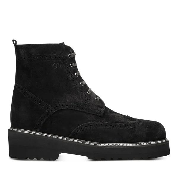 Dubrovnik - Elevator Boots in Suede Leather from 4 to 6 inches