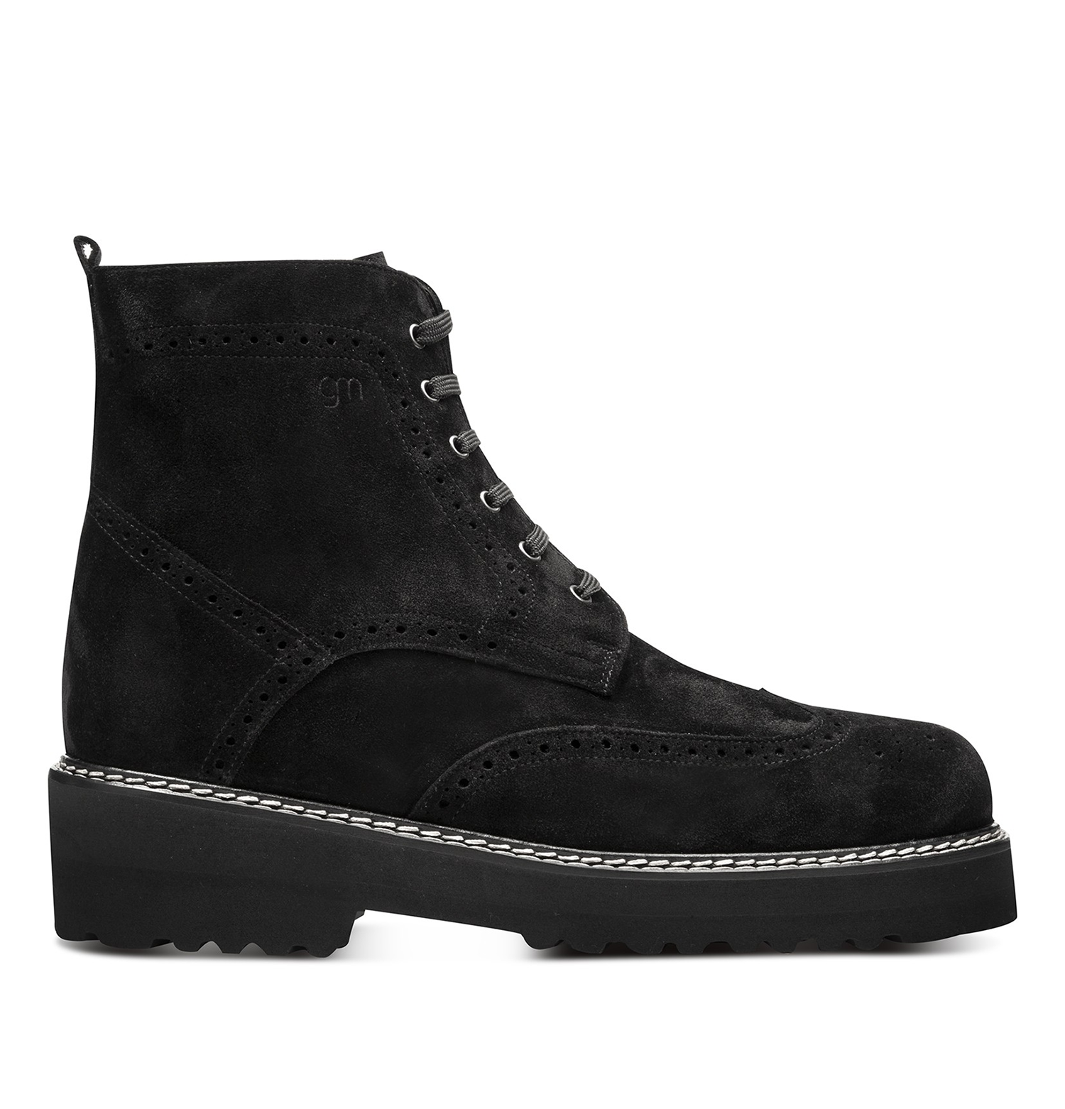 Dubrovnik - Elevator Boots in Suede Leather from 4 to 6 inches