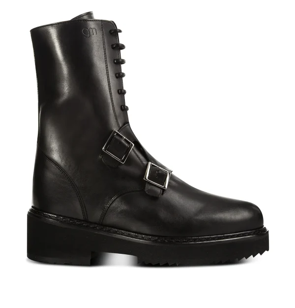 Rush - Elevator Boots for woman in Full Grain Leather up to 6 inches