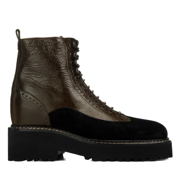 Hasik - Elevator Boots in Mix of leathers from 4 to 6 inches