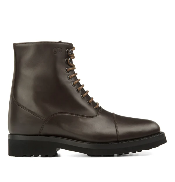 Suva - Elevator Boots in Full Grain Leather from 2.4 to 4 inches