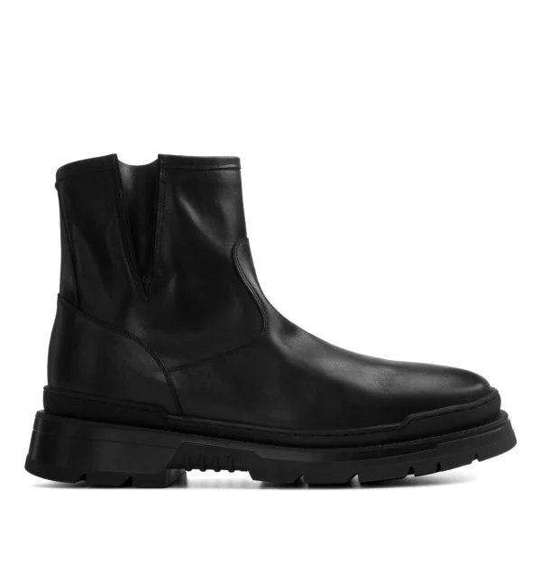 Rockland - Elevator Boots in Full Grain Leather from 2.4 to 4 inches