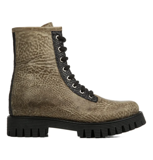 Timmins - Elevator Boots in Mix of leathers from 2.4 to 4 inches