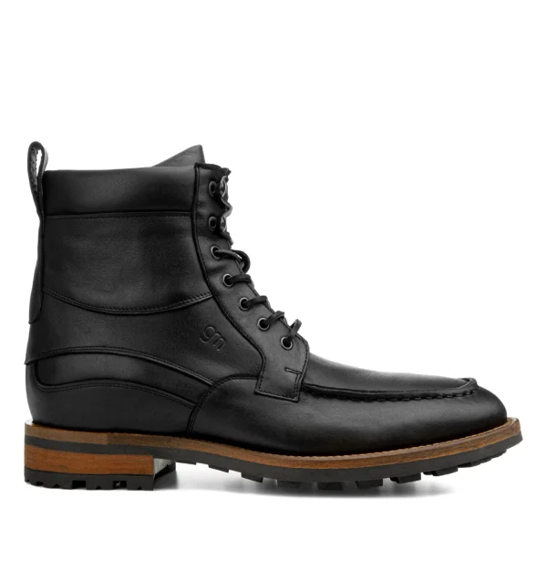 Rogers - Elevator Boots in Full Grain Leather from 2.4 to 3.1 inches
