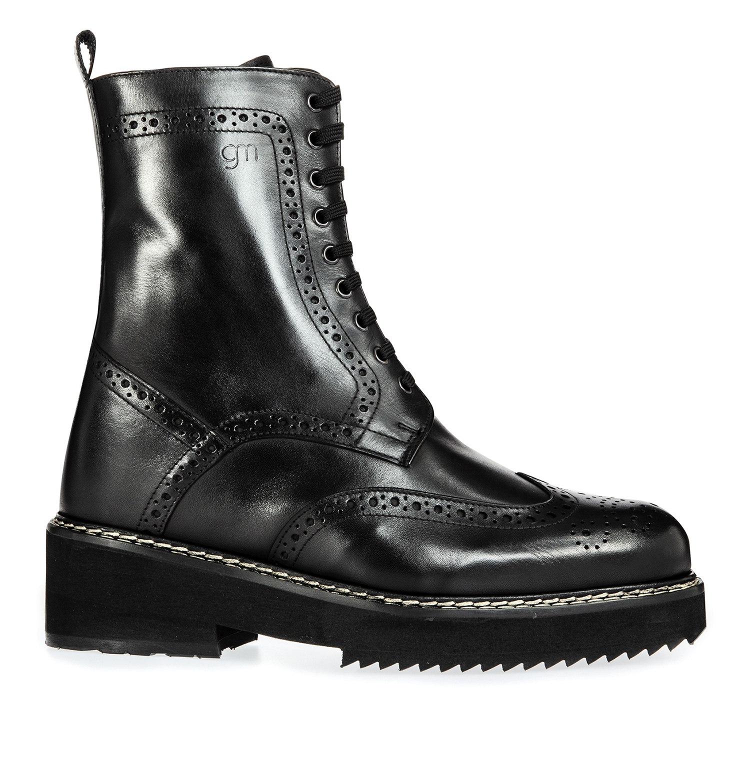 Macau - Elevator Boots in Full Grain Leather from 4 to 6 inches
