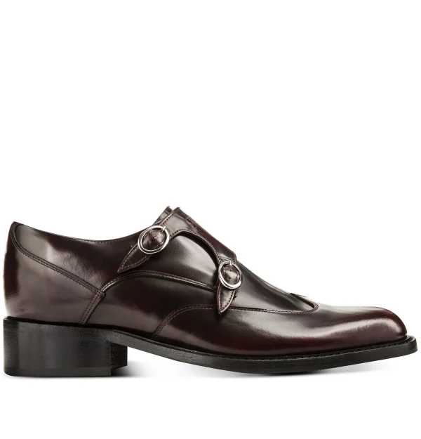 Terracina - Elevator Shoes in Brushed Leather from 2.4 to 3.1 inches
