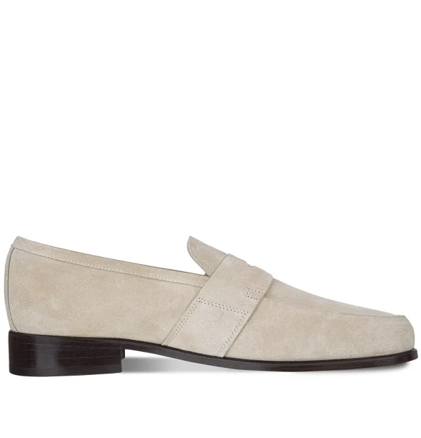 Ajman - Elevator Loafers in Suede Leather up to 2.6 inches