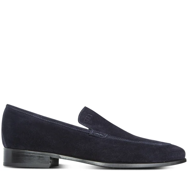 Zadar - Elevator Loafers in Suede Leather up to 2.6 inches