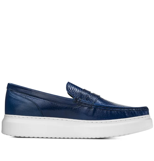 Iguazu - Elevator Slip-Ons in full grain leather up to 2.4 inches