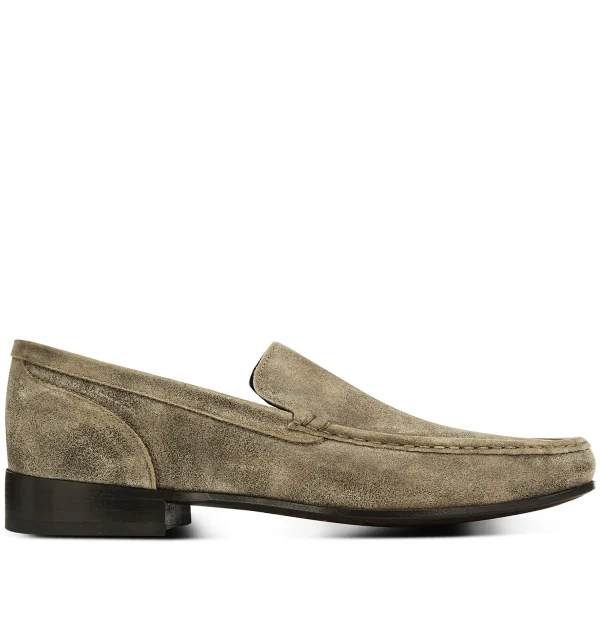 Oruro - Elevator loafers in waxed leather up to 2.6 inches