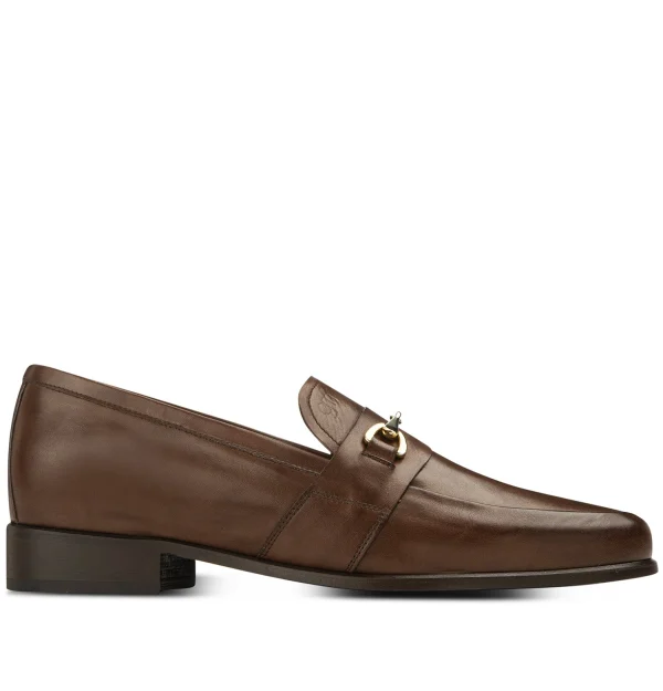 AMIENS - Elevator Loafers in Full Grain Leather up to 2.6 inches