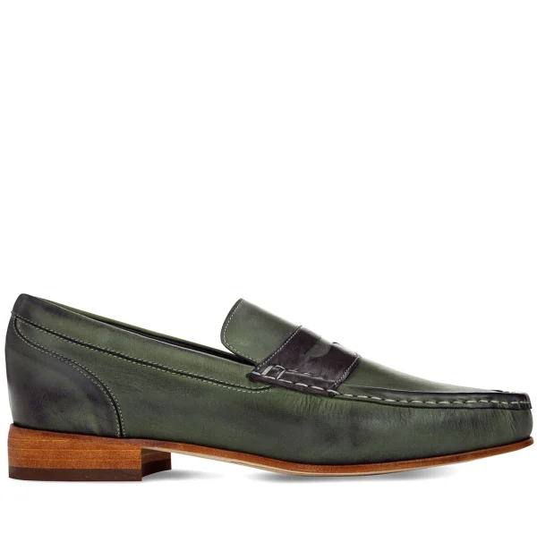 Belk - Elevator Loafers in full grain Leather up to 2.4 inches