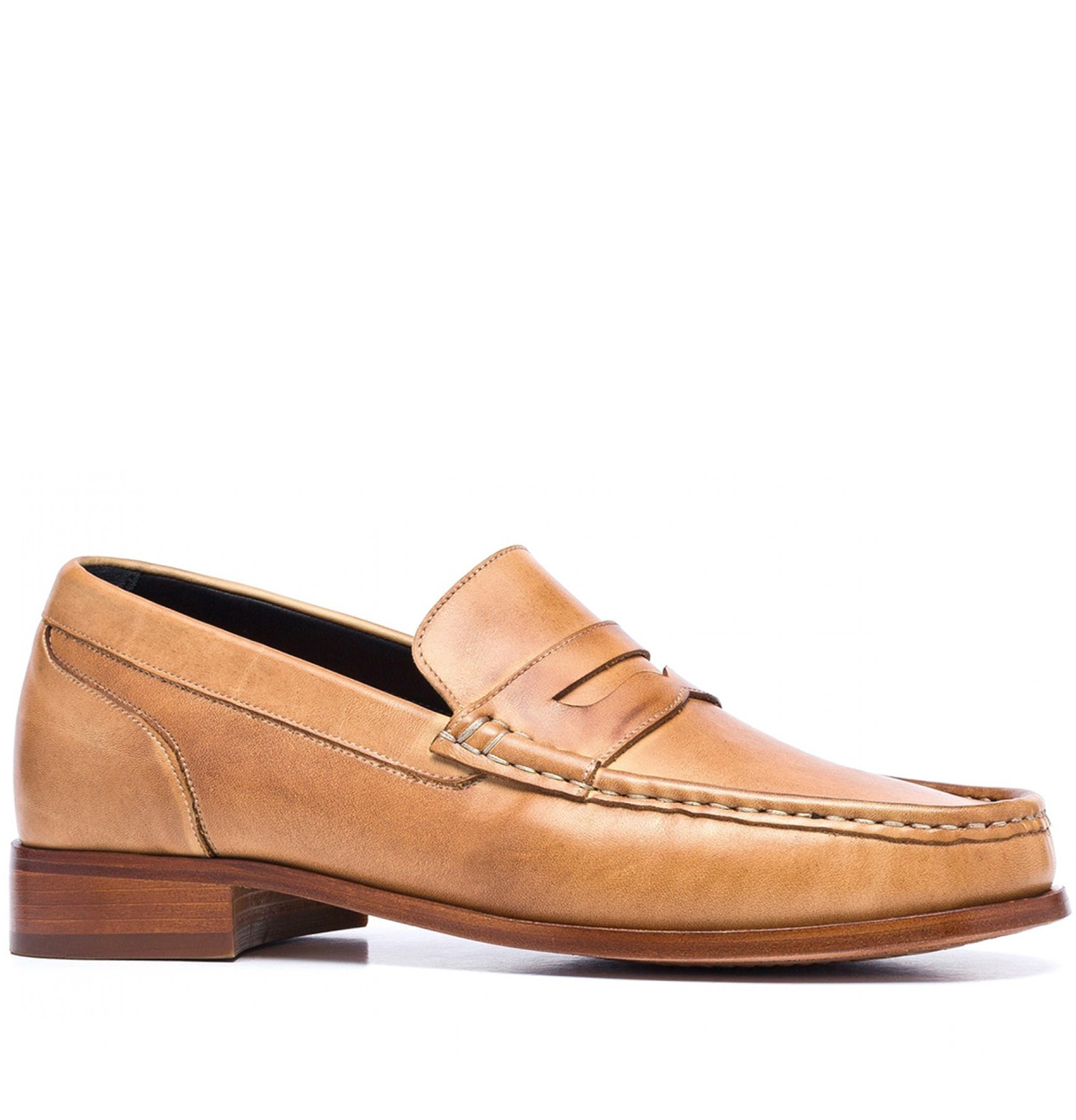Egypt - Elevator Loafers in Full grain Leather up to 2.6 inches