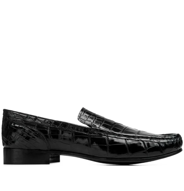 Dunkirk - Elevator Loafers in Crocodile Leather up to 2.5 inches