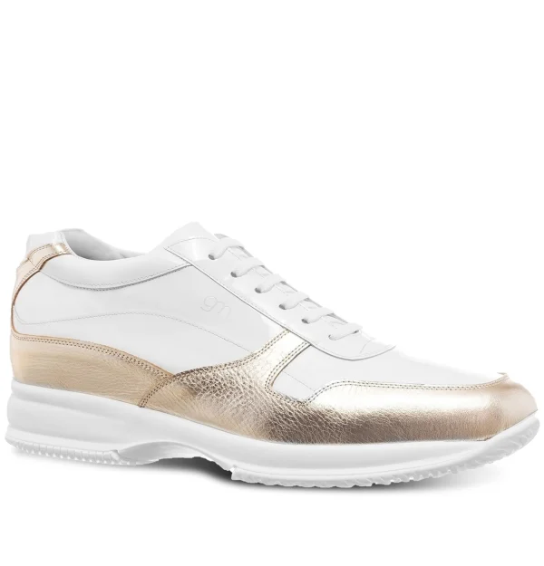 Malindi - Elevator Sneakers in Mix of leathers from 2.4 to 4 inches