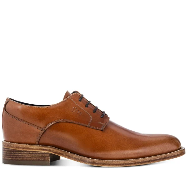 Anglet - Elevator Shoes in Shell cordovan Leather from 2.4 to 3.1 inches
