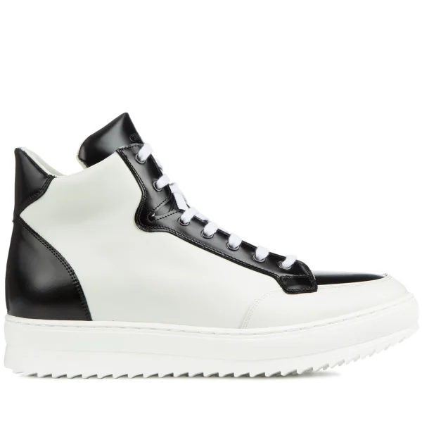 Florida - Elevator Sneakers in Mix of leathers from 2.4 to 4 inches