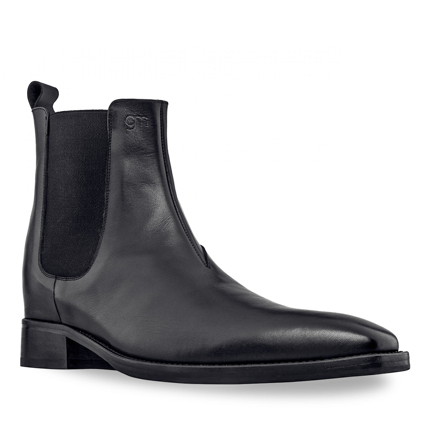 Prague - Elevator Boots in Full Grain Leather from 2.4 to 3.1 inches