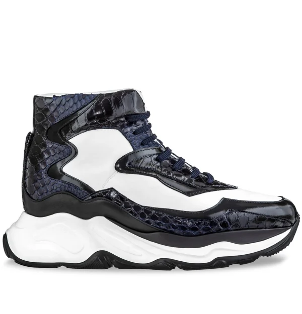 Giant Taipan - Elevator Sneakers in Mix of leathers from 2.4 to 5 inches