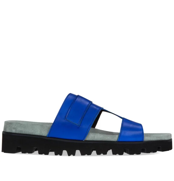 Fiji - Elevator Sandals in Full Grain Leather up to 2 inches