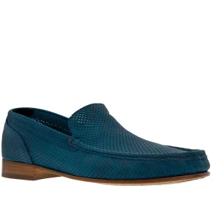 Ajaccio - Elevator Loafers in Perforated Leather up to 2.6 inches