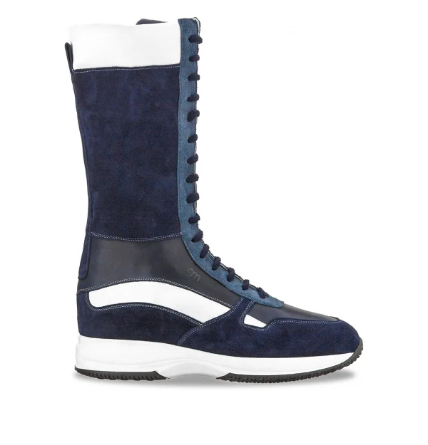 La Brea Avenue - Elevator Sneakers in Mix of Leathers from 3.1 to 4.9 inches