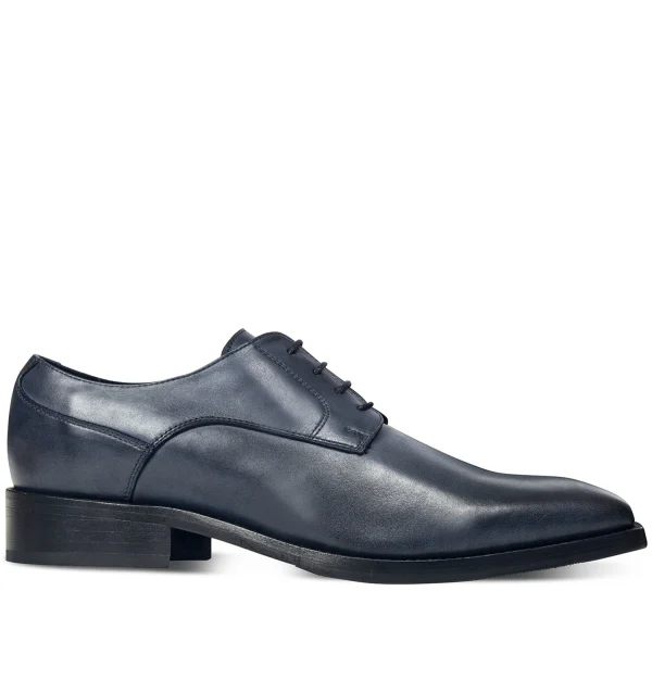 Central Plaza - Elevator Shoes in Full Grain Leather from 2.4 to 3.1 inches