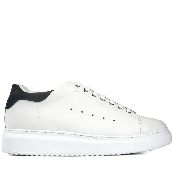 Silverstone - Elevator Sneakers in Mix of leathers from 2.4 to 3.1 inches