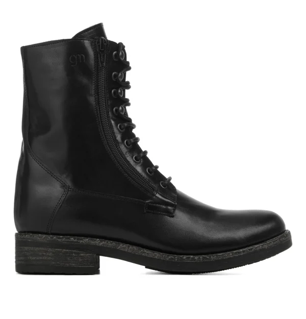 Fort Lee - Elevator Boots in Full Grain Leather from 2.4 to 4 inches