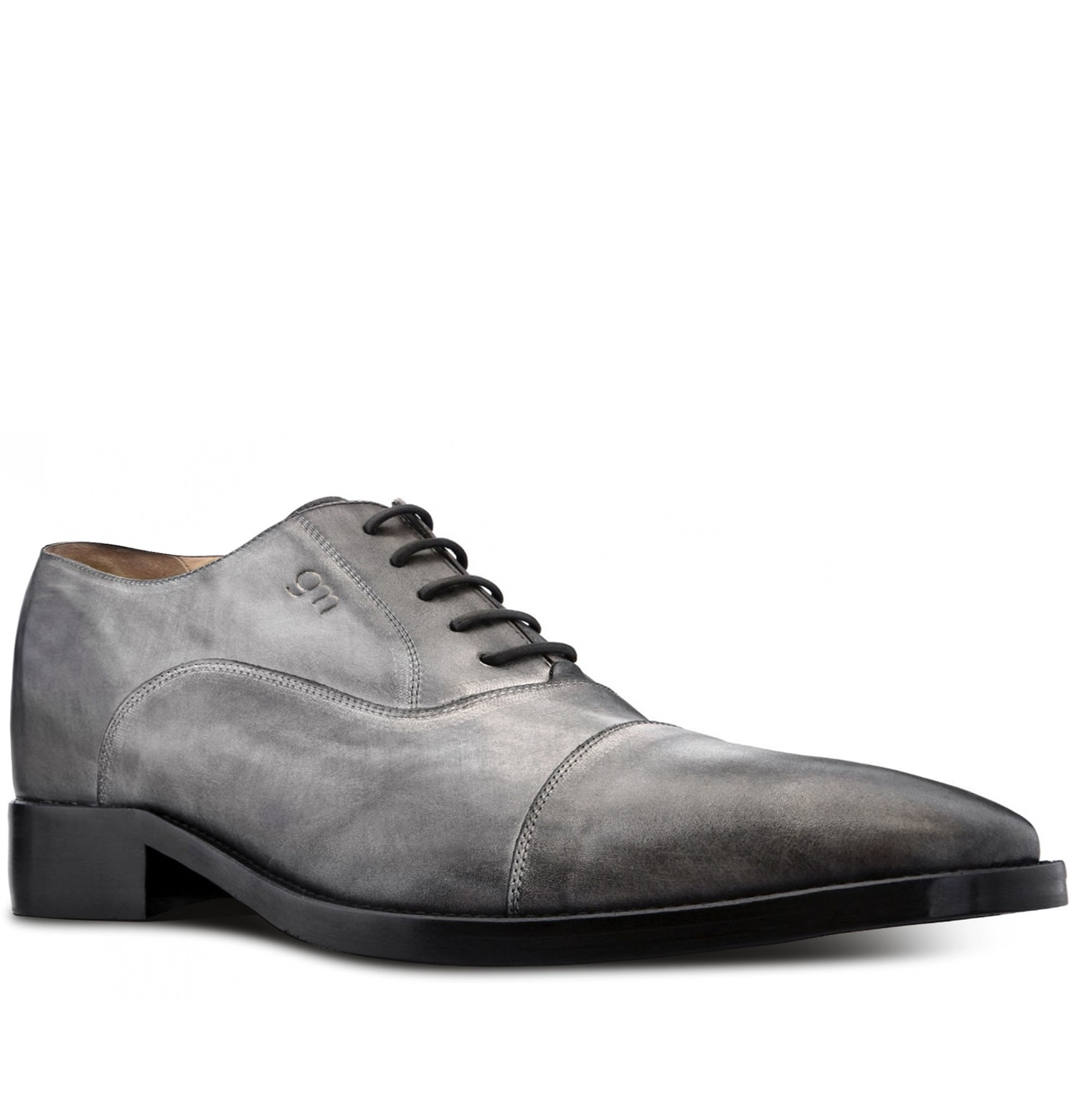 Montreal - Elevator Shoes in Full Grain Leather from 2.4 to 3.1 inches