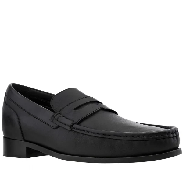 Knightsbridge - Elevator Loafers in Full Grain Leather up to 2.6 inches