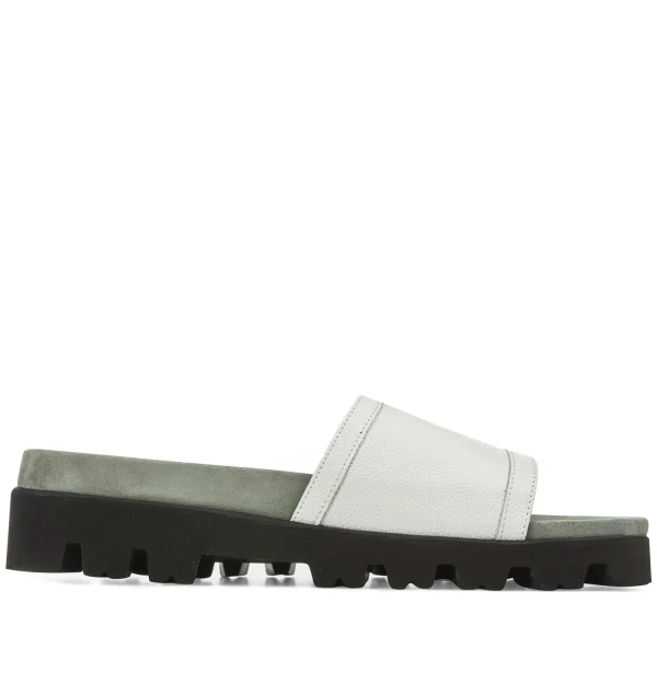 Acapulco - Elevator Sandals in Python Leather up to 2 inches