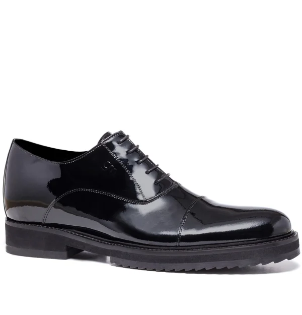 Trocadèro - Elevator Shoes in Varnish Leather from 2.4 to 3.1 inches