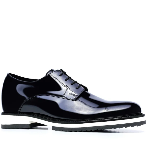 Rue de Rivoli - Elevator Shoes in Full grain Leather from 2.4 to 3.1 inches