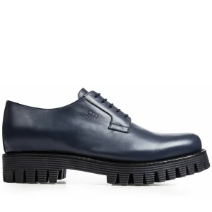 Azul - Elevator Shoes in Full Grain Leather from 2.4 to 3.1 inches