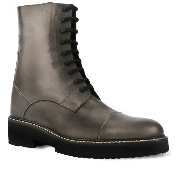 P.C. Hooftstraat - Elevator Boots in Full Grain Leather from 4 to 6 inches